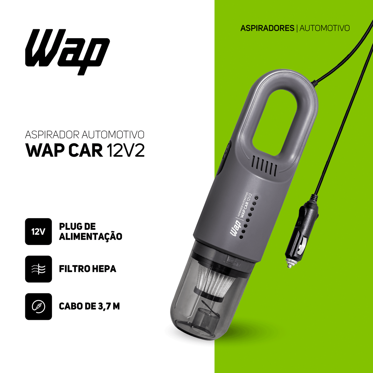Aspirador Automotivo WAP CAR — imagem 2