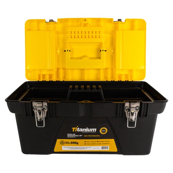 Caixa de Ferramentas Titanium 19" — carga máxima 20 kg — imagem 3