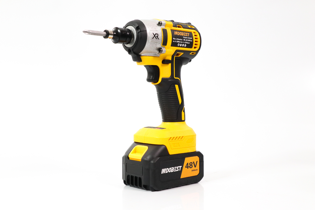 Chave de Impacto 48V VLX INDO-0050 com Kit de Brocas e Bits — imagem 4
