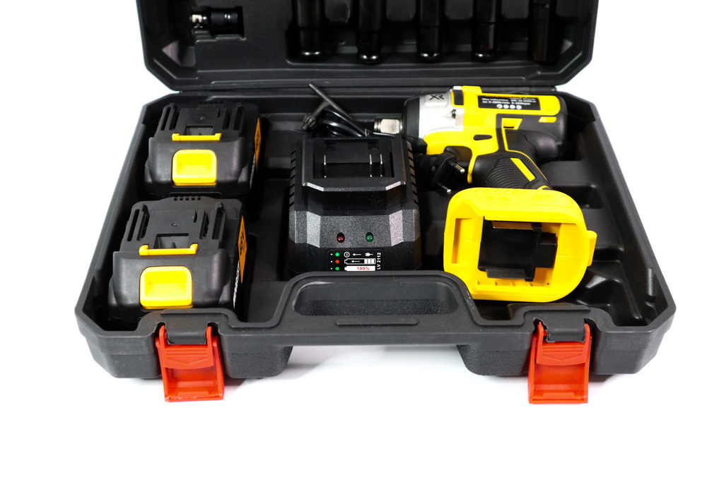 Chave de Impacto 48V VLX INDO-0050 com Kit de Brocas e Bits — imagem 5