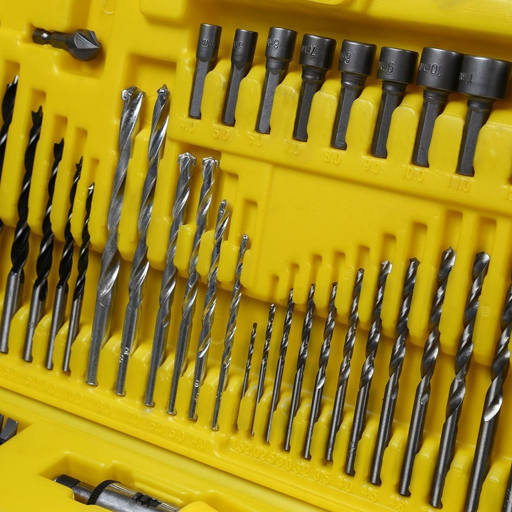 Jogo de Brocas + Bits FORTGPRO FG8908 — 110 peças — imagem 2