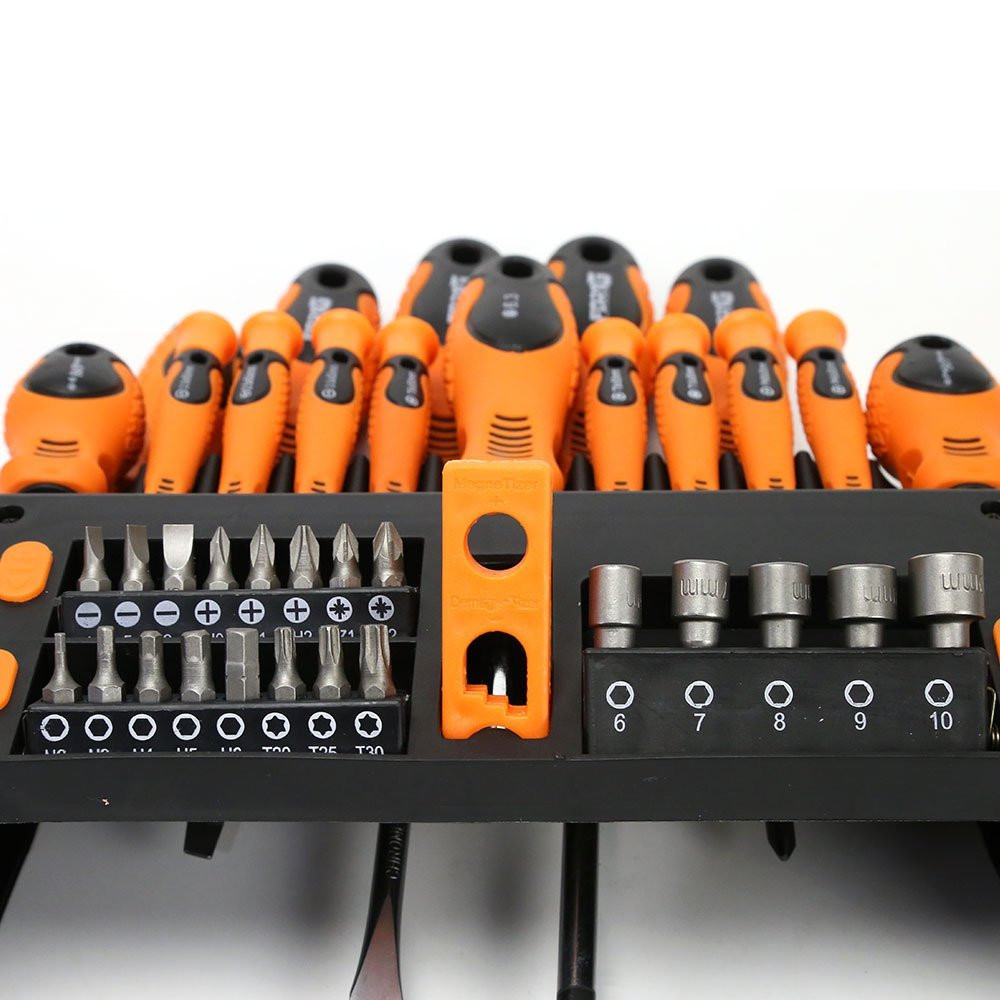 Jogo Chave de Fenda/Phillips + Bits FORTGPRO FG8194 — 39 peças — imagem 3