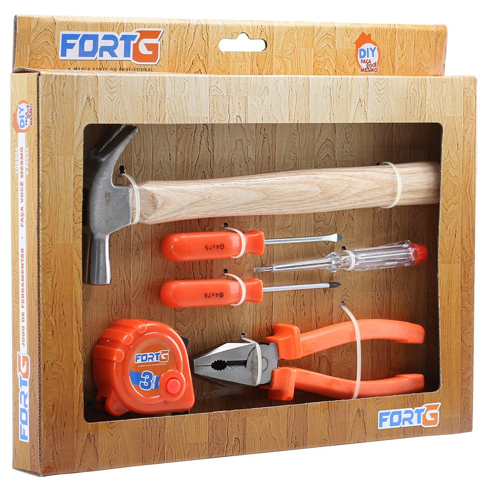 Jogo de Ferramentas FORTGPRO FG8904 DIY — 6 peças — imagem 2