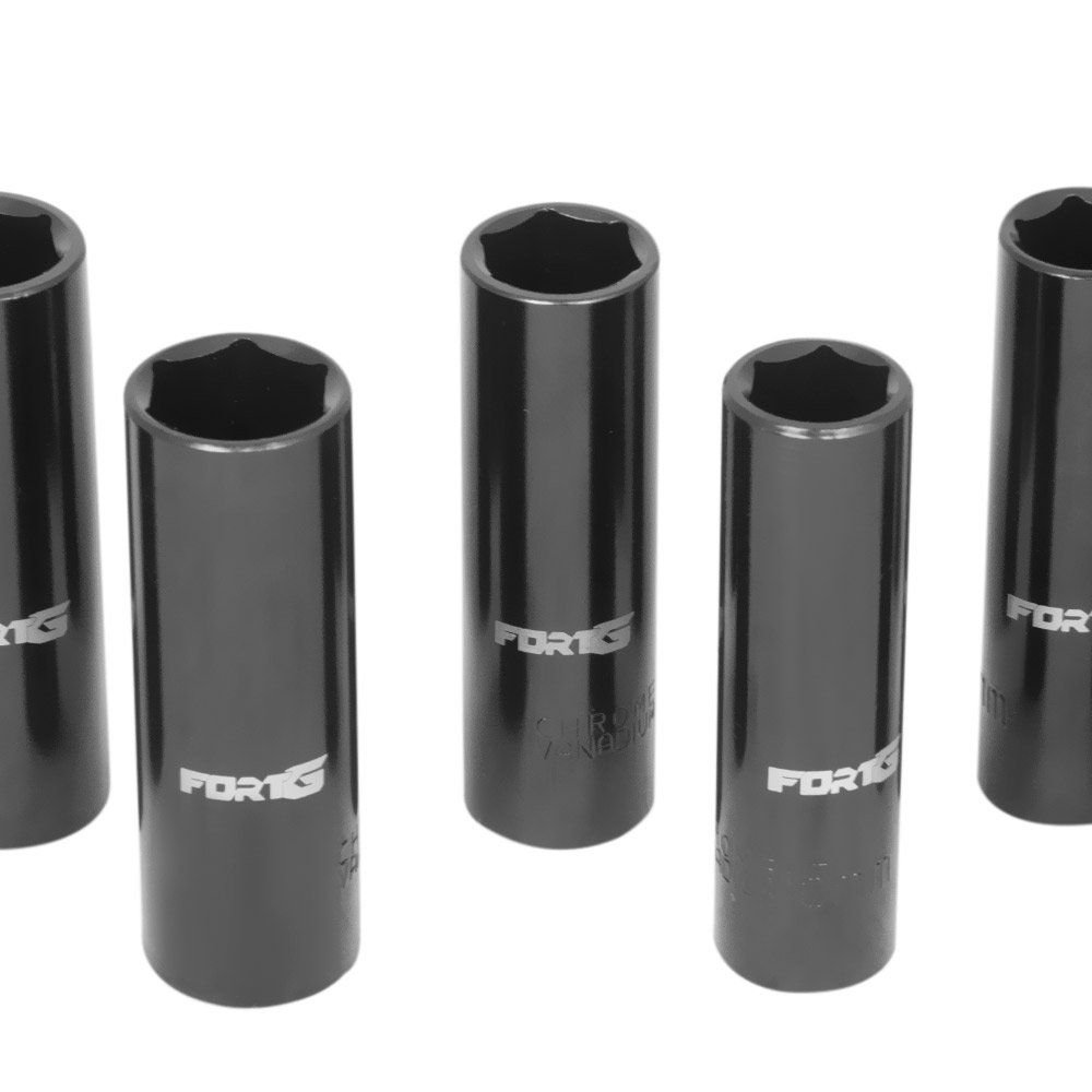 Jogo de Soquetes de Impacto 1/2" FORTGPRO FG8910 — 9 peças — imagem 4