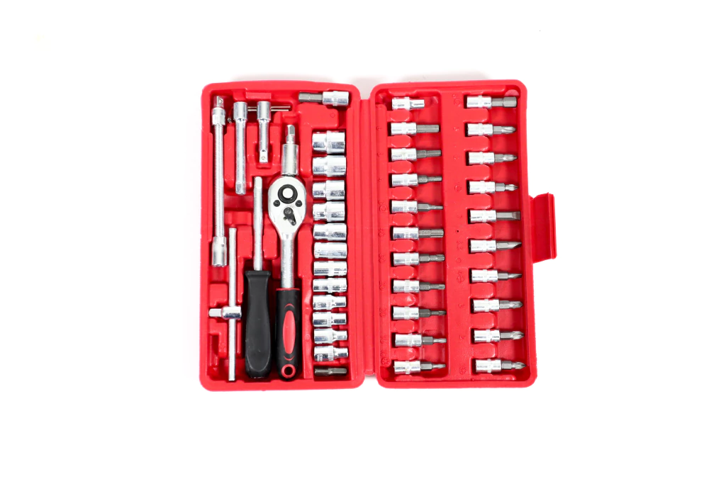 Kit Maleta Catraca VLX BM-1025 — 46 peças — imagem 3