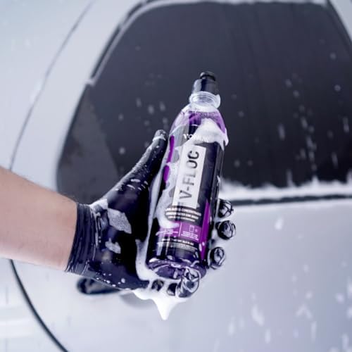 Kit Limpeza Automotiva Vonixx — Shampoo V-Floc + Cera Tok Final + Pretinho Restaurax — imagem 2