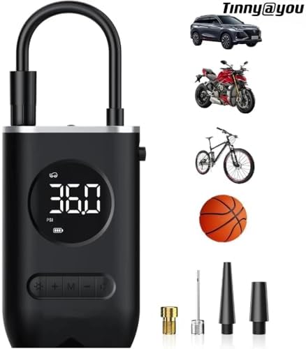 Mini Compressor de Ar Digital Portátil USB — imagem 2