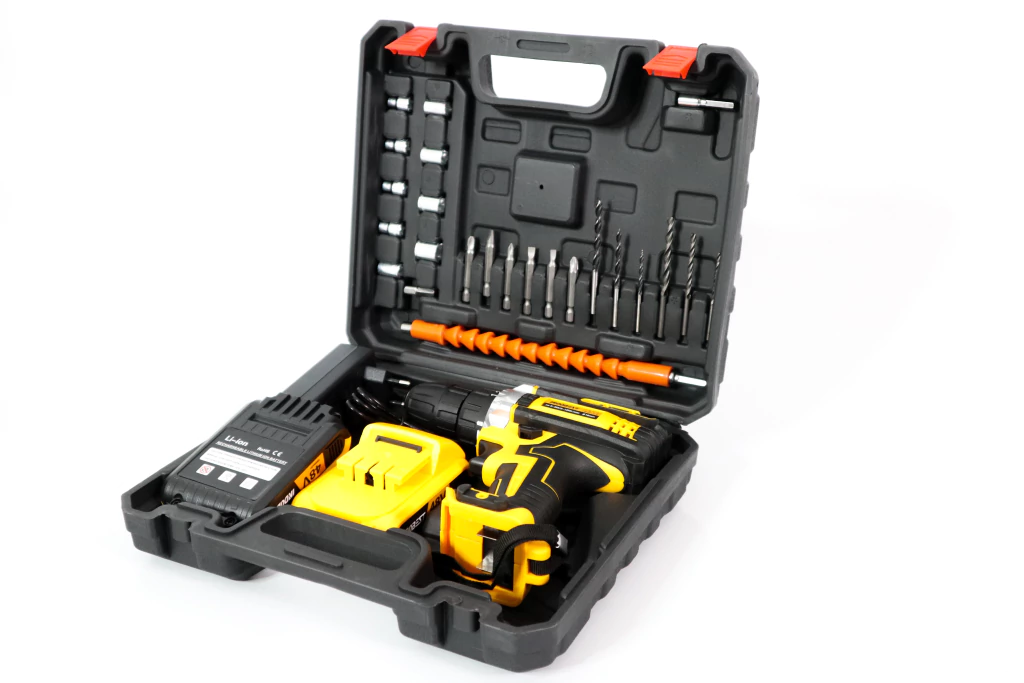 Parafusadeira VLX INDO-0052 com Kit de Brocas e Bits em Maleta — imagem 4