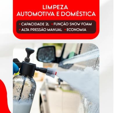 Pulverizador Snow Foam Manual 2L — 3 em 1 — imagem 2