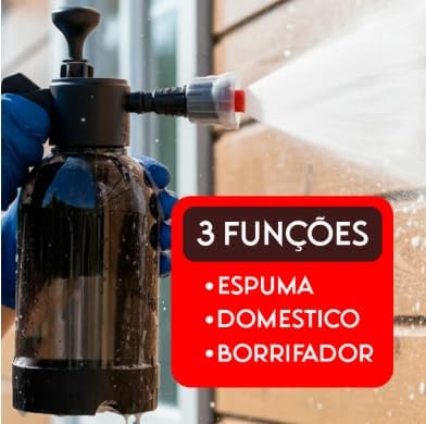 Pulverizador Snow Foam Manual 2L — 3 em 1 — imagem 3
