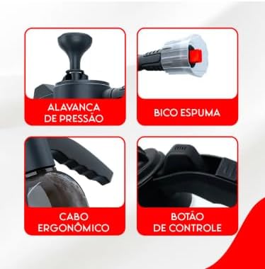 Pulverizador Snow Foam Manual 2L — 3 em 1 — imagem 4